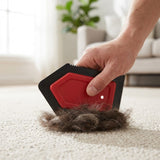 Lintless Pet Hair Remover — Deep Carpet & Upholstery Rake