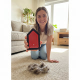 Lintless Pet Hair Remover — Deep Carpet & Upholstery Rake